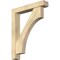 Ekena Millwork Westlake Block Rough Sawn Bracket w/ Offset Brace, Douglas Fir, 6"W x 34"D x 42"H BKT0604X34X42WTL05RDF - alternate 1